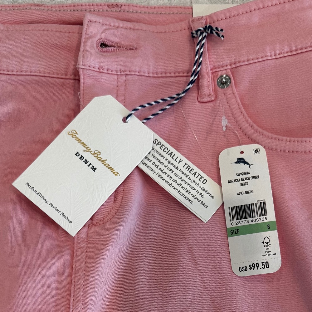 NWT Tommy Bahama Boracay Beach  Short Skirt US8 - Picture 2 of 5
